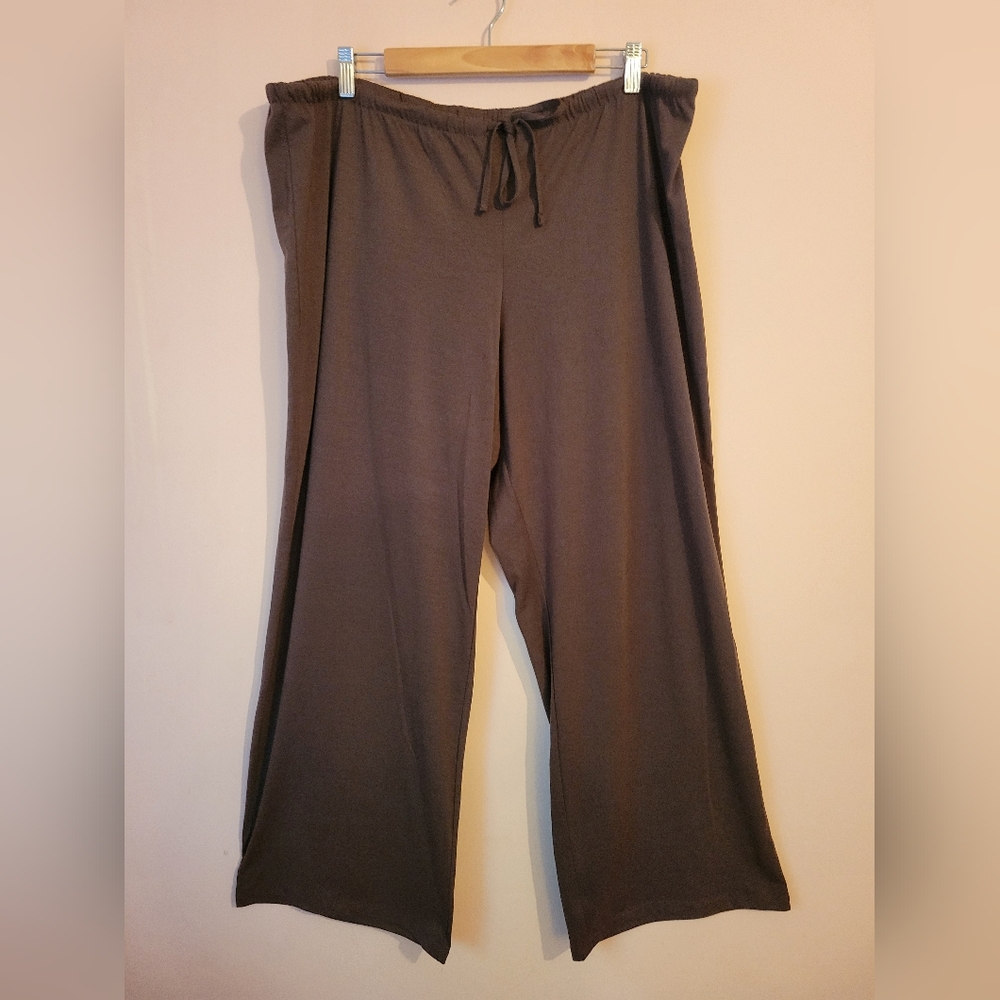 H&M DIVIDED Brown Lounge Pants, Drawstring, Stretchy, Yoga, EUC, XL, Like New - Picture 5 of 8